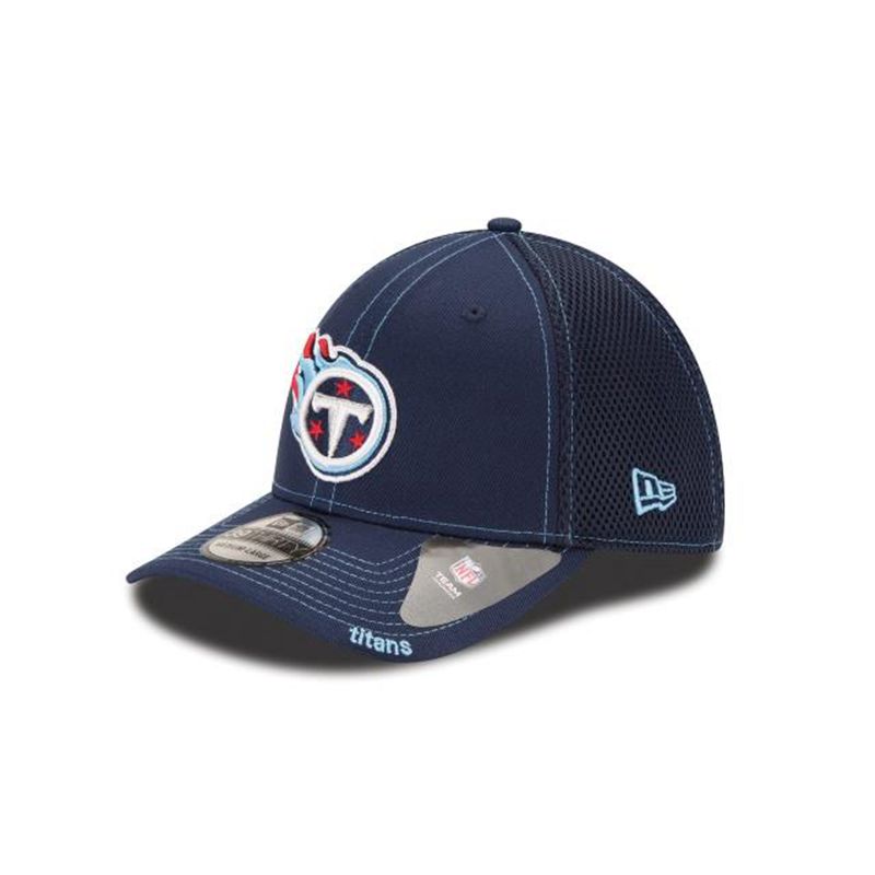 NFL Tennessee Titans Neo 39Thirty Stretch Fit (XLZ7216) - Blue New Era Caps